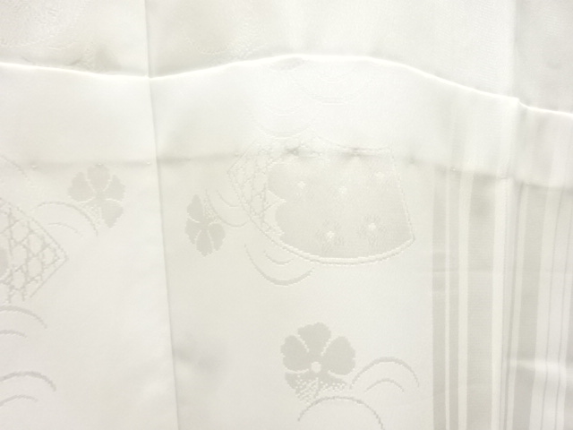 JAPANESE HITOE JUBAN / UNUSED / WOVEN JIGAMI PATTERN